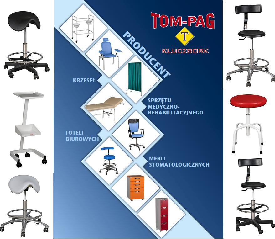 sprzt medyczny sprzt rehabilitacyjny TOM PAG kozetki lekarskie